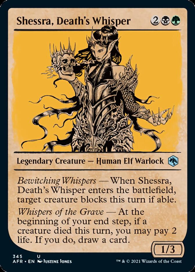 Shessra, Death's Whisper (Showcase) [Dungeons & Dragons: Adventures in the Forgotten Realms] | Gauntlet Hobbies - Angola