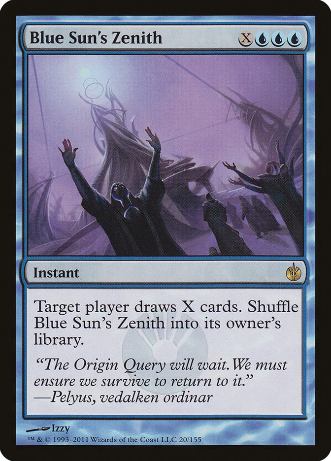 Blue Sun's Zenith [Mirrodin Besieged] | Gauntlet Hobbies - Angola