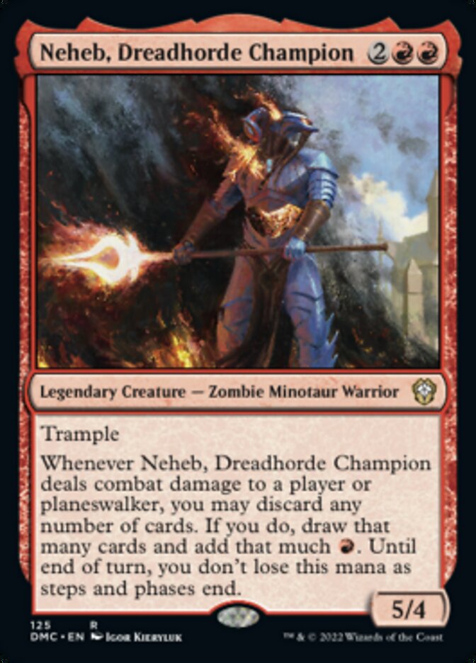 Neheb, Dreadhorde Champion [Dominaria United Commander] | Gauntlet Hobbies - Angola