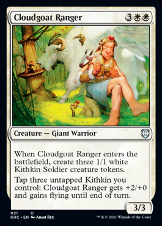 Cloudgoat Ranger [Kaldheim Commander] | Gauntlet Hobbies - Angola