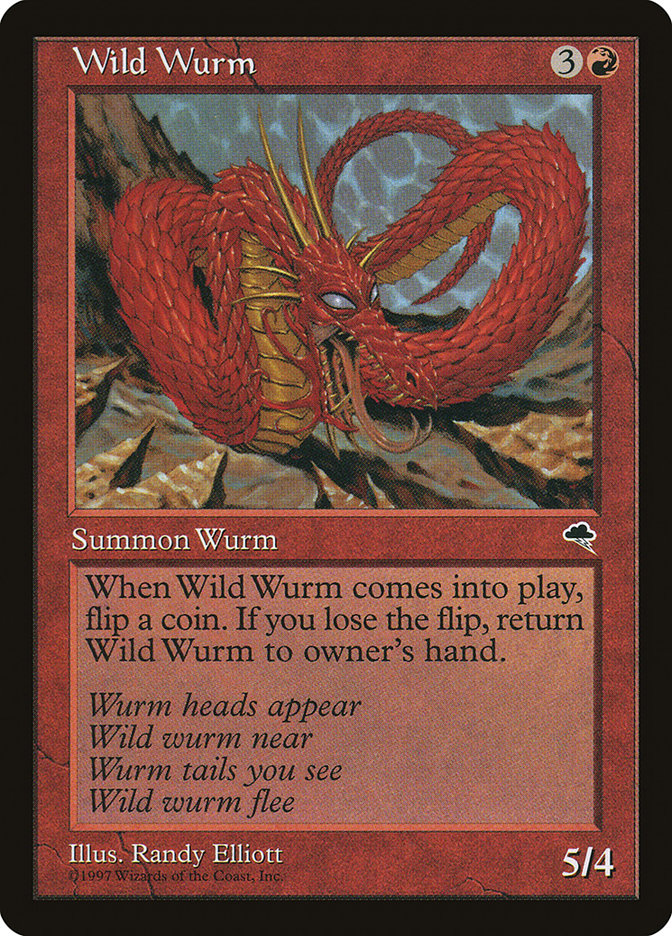 Wild Wurm [Tempest] | Gauntlet Hobbies - Angola