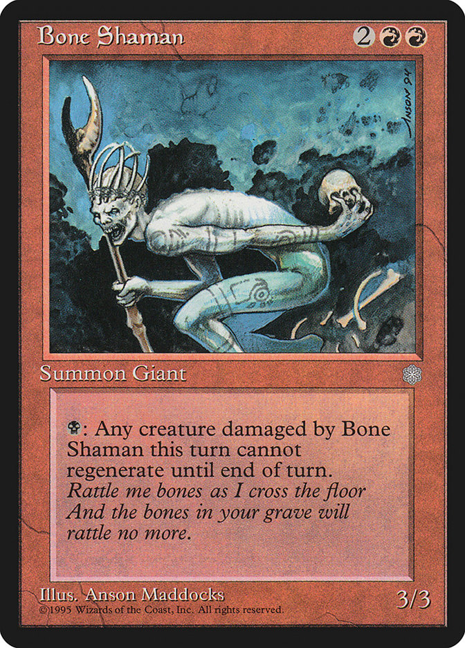 Bone Shaman [Ice Age] | Gauntlet Hobbies - Angola