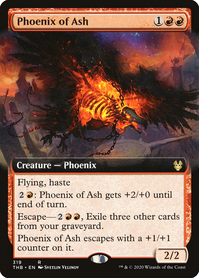 Phoenix of Ash (Extended) [Theros Beyond Death] | Gauntlet Hobbies - Angola