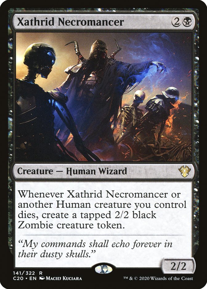Xathrid Necromancer [Commander 2020] | Gauntlet Hobbies - Angola