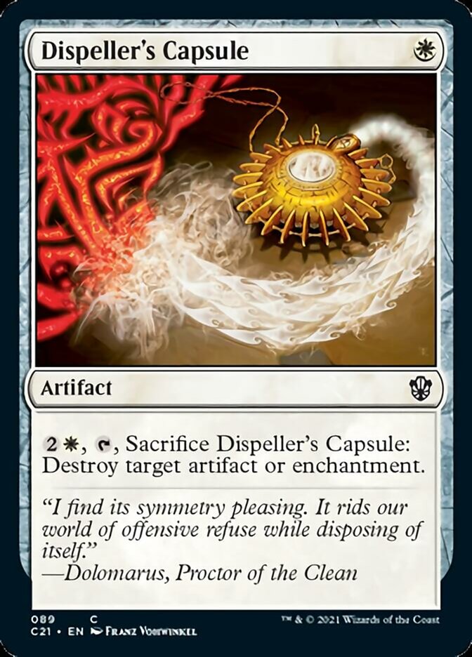 Dispeller's Capsule [Commander 2021] | Gauntlet Hobbies - Angola
