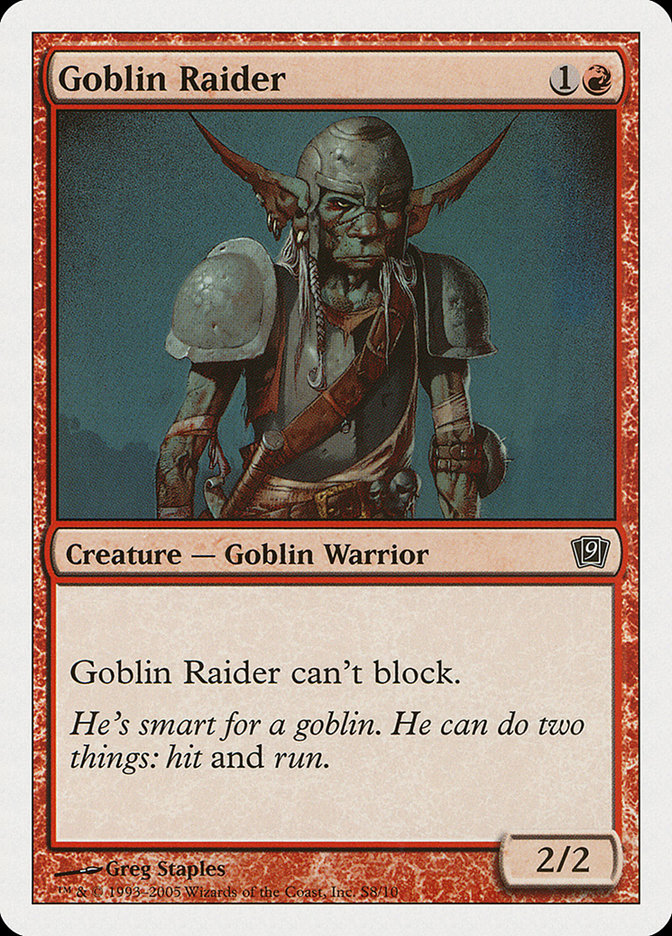 Goblin Raider [Ninth Edition] | Gauntlet Hobbies - Angola