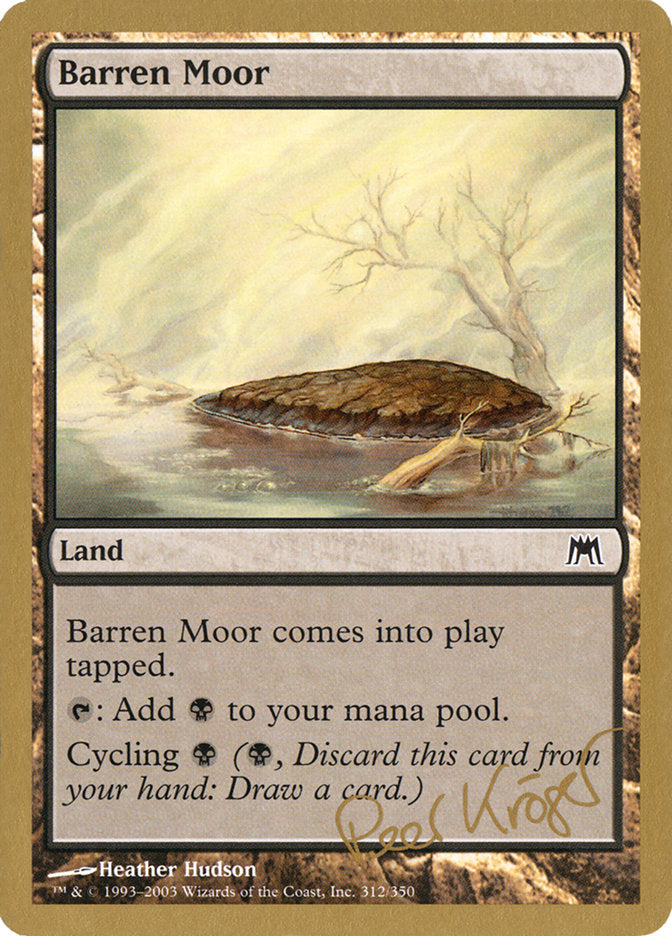 Barren Moor (Peer Kroger) [World Championship Decks 2003] | Gauntlet Hobbies - Angola