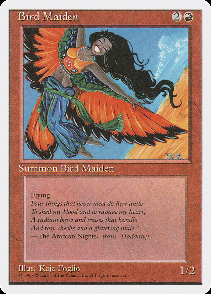 Bird Maiden [Fourth Edition] | Gauntlet Hobbies - Angola