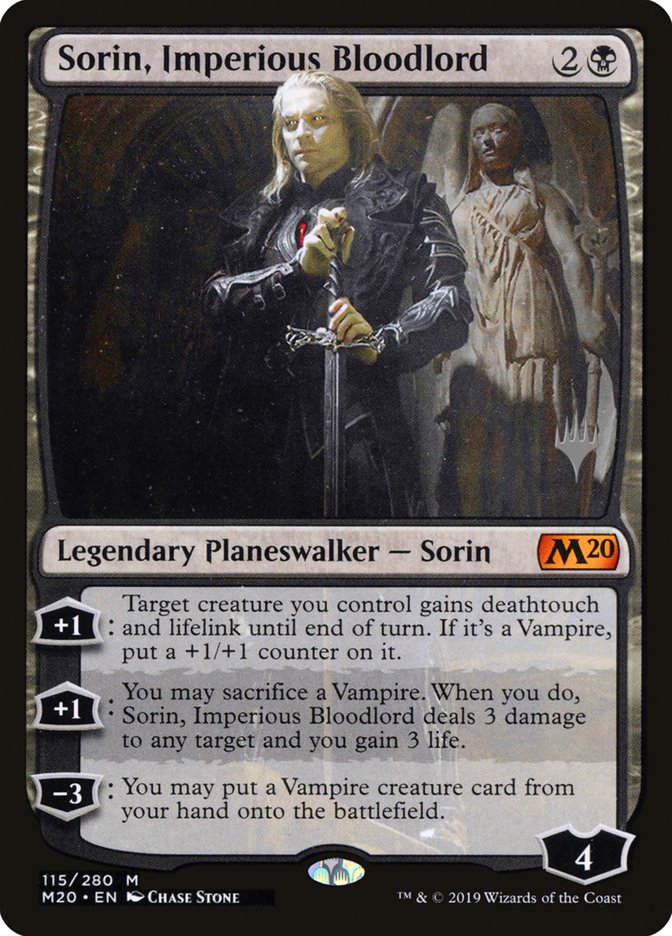 Sorin, Imperious Bloodlord (Promo Pack) [Core Set 2020 Promos] | Gauntlet Hobbies - Angola