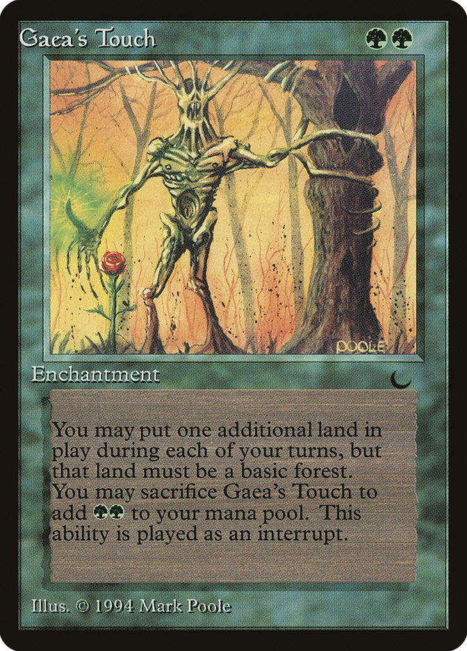 Gaea's Touch (Misprinted) [The Dark]