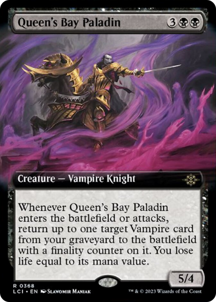 Queen's Bay Paladin (Extended Art) [The Lost Caverns of Ixalan] | Gauntlet Hobbies - Angola