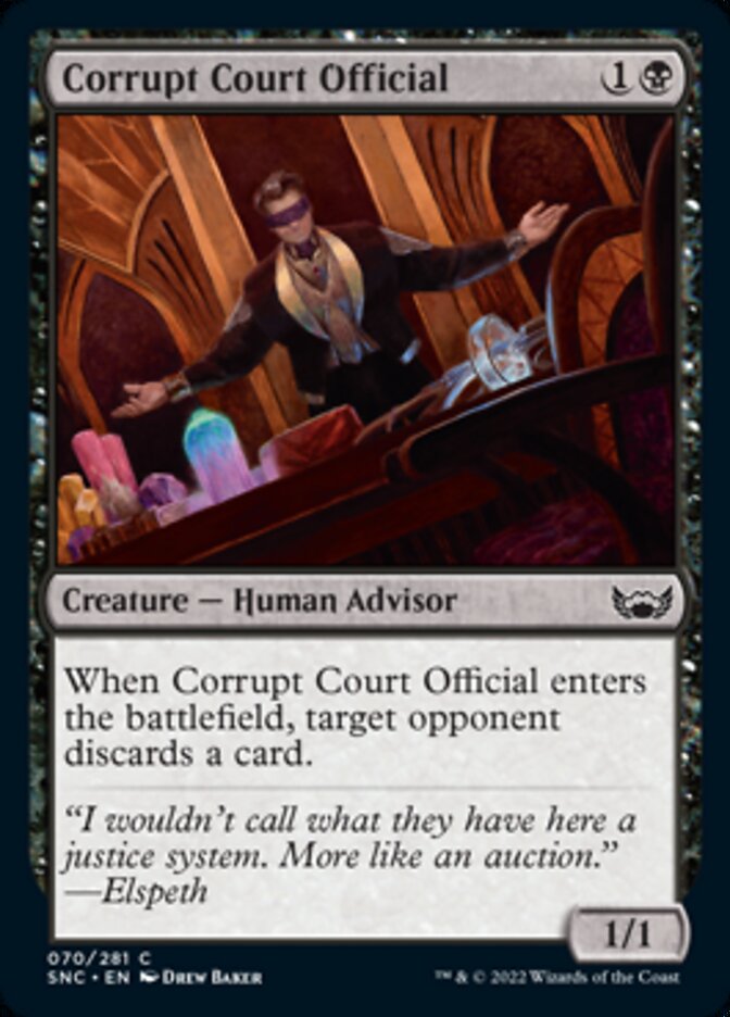 Corrupt Court Official [Streets of New Capenna] | Gauntlet Hobbies - Angola