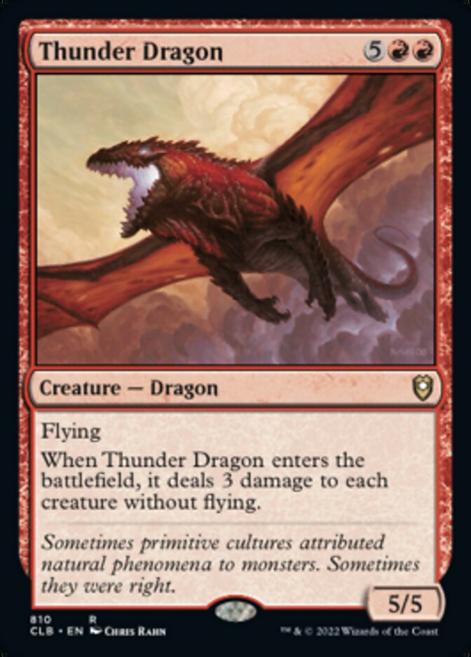 Thunder Dragon [Commander Legends: Battle for Baldur's Gate] | Gauntlet Hobbies - Angola
