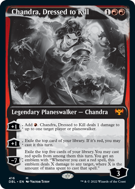 Chandra, Dressed to Kill [Innistrad: Double Feature] | Gauntlet Hobbies - Angola