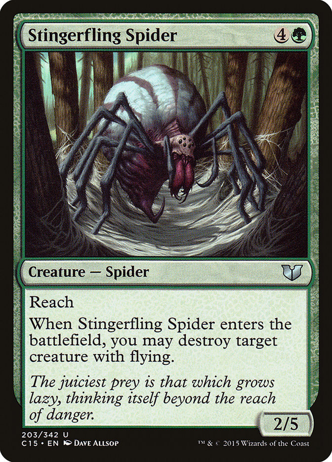 Stingerfling Spider [Commander 2015] | Gauntlet Hobbies - Angola