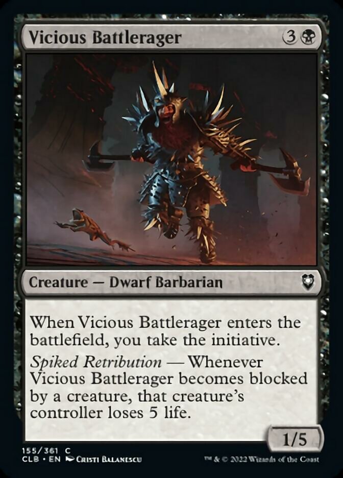 Vicious Battlerager [Commander Legends: Battle for Baldur's Gate] | Gauntlet Hobbies - Angola
