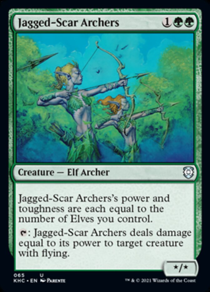 Jagged-Scar Archers [Kaldheim Commander] | Gauntlet Hobbies - Angola