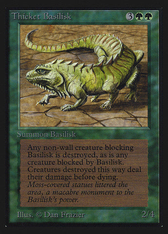 Thicket Basilisk [International Collectors’ Edition]