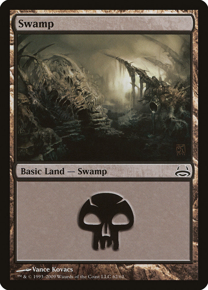 Swamp (62) [Duel Decks: Divine vs. Demonic] | Gauntlet Hobbies - Angola