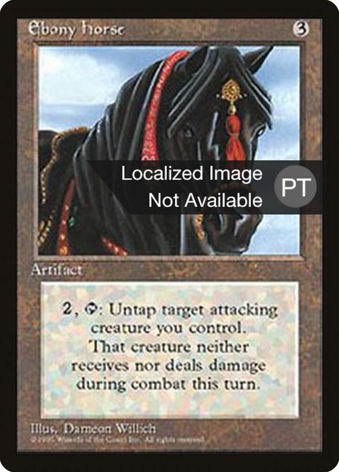 Ebony Horse [Fourth Edition (Foreign Black Border)]