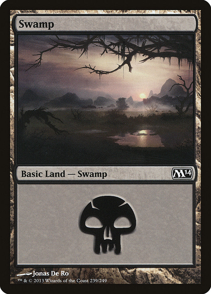 Swamp (239) [Magic 2014] | Gauntlet Hobbies - Angola