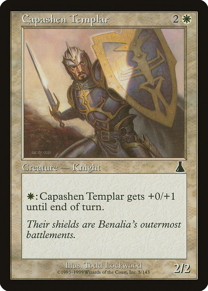 Capashen Templar [Urza's Destiny] | Gauntlet Hobbies - Angola