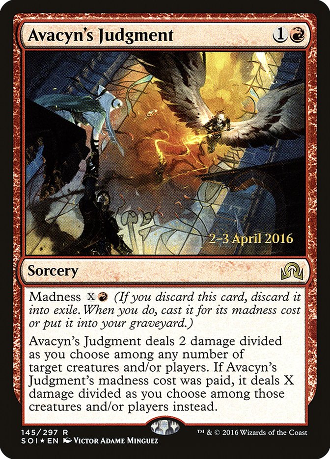 Avacyn's Judgment [Shadows over Innistrad Prerelease Promos] | Gauntlet Hobbies - Angola