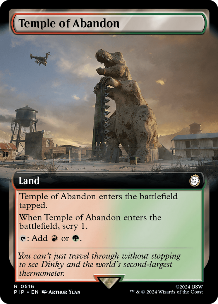 Temple of Abandon (Extended Art) [Fallout] | Gauntlet Hobbies - Angola