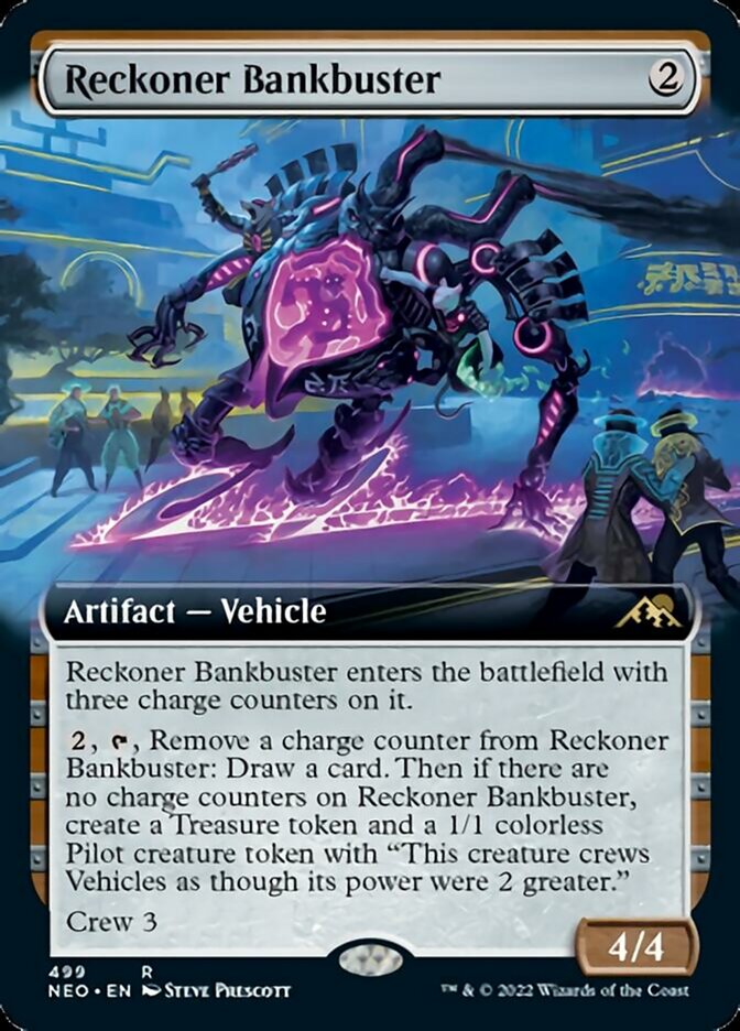 Reckoner Bankbuster (Extended) [Kamigawa: Neon Dynasty] | Gauntlet Hobbies - Angola