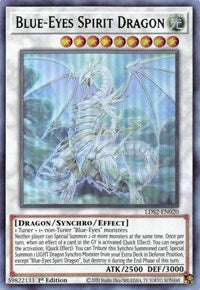 Blue-Eyes Spirit Dragon (Green) [LDS2-EN020] Ultra Rare | Gauntlet Hobbies - Angola