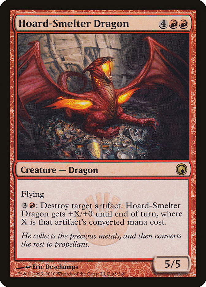 Hoard-Smelter Dragon [Scars of Mirrodin] | Gauntlet Hobbies - Angola