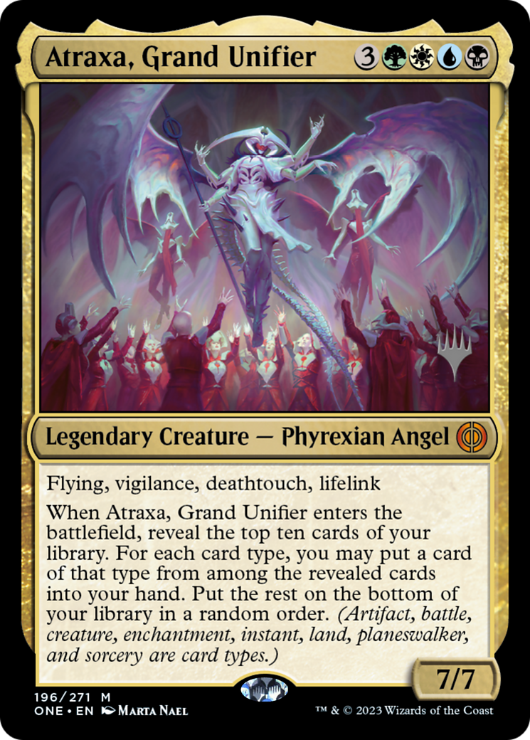 Atraxa, Grand Unifier (Promo Pack) [Phyrexia: All Will Be One Promos] | Gauntlet Hobbies - Angola