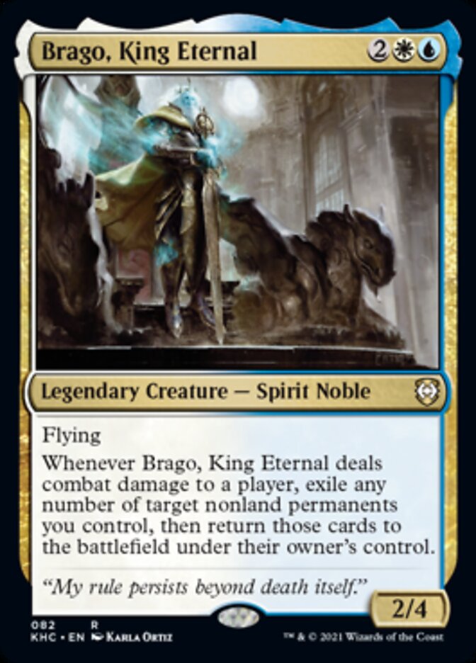 Brago, King Eternal [Kaldheim Commander] | Gauntlet Hobbies - Angola