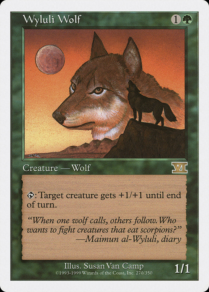 Wyluli Wolf [Classic Sixth Edition] | Gauntlet Hobbies - Angola