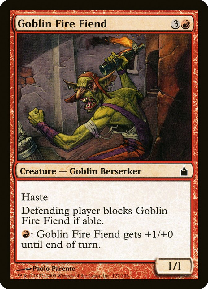 Goblin Fire Fiend [Ravnica: City of Guilds] | Gauntlet Hobbies - Angola