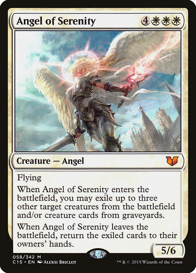 Angel of Serenity [Commander 2015] | Gauntlet Hobbies - Angola