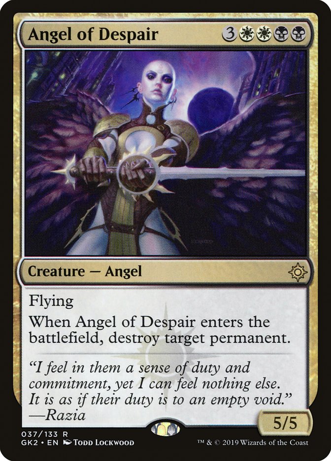 Angel of Despair [Ravnica Allegiance Guild Kit] | Gauntlet Hobbies - Angola