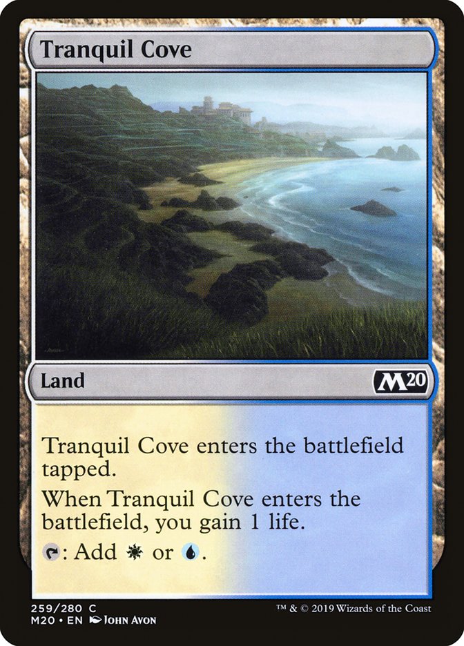 Tranquil Cove [Core Set 2020] | Gauntlet Hobbies - Angola