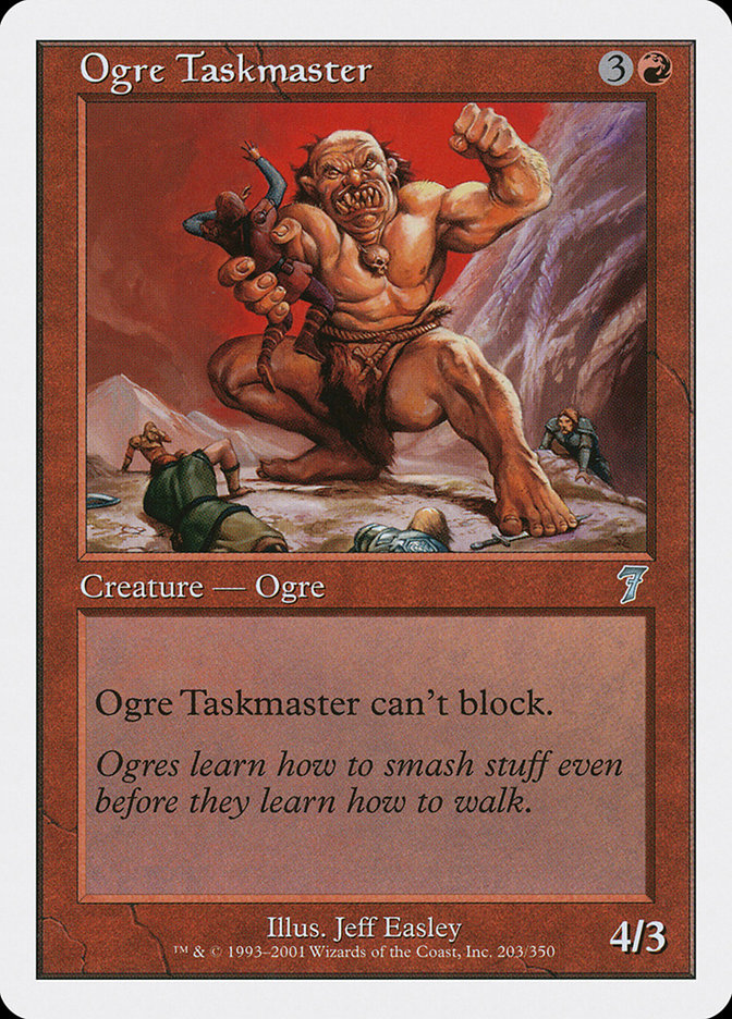 Ogre Taskmaster [Seventh Edition] | Gauntlet Hobbies - Angola