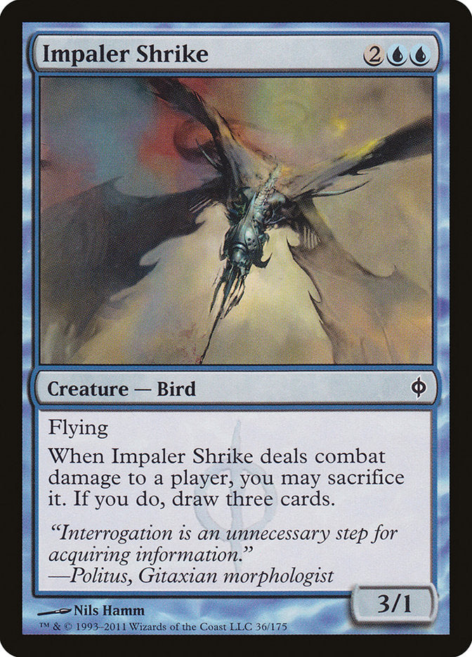 Impaler Shrike [New Phyrexia] | Gauntlet Hobbies - Angola