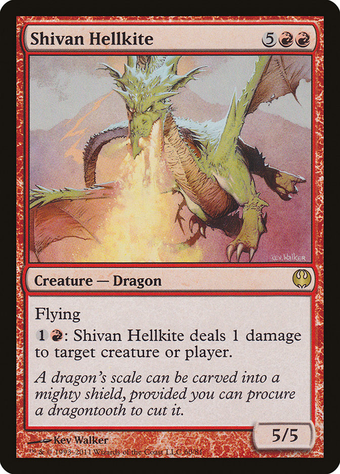 Shivan Hellkite [Duel Decks: Knights vs. Dragons] | Gauntlet Hobbies - Angola