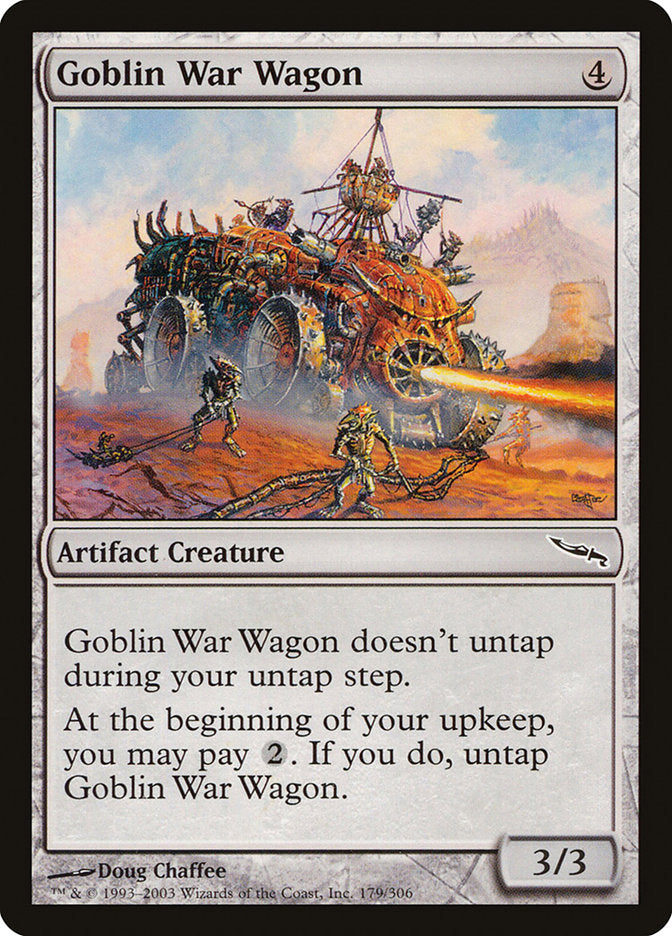 Goblin War Wagon [Mirrodin] | Gauntlet Hobbies - Angola