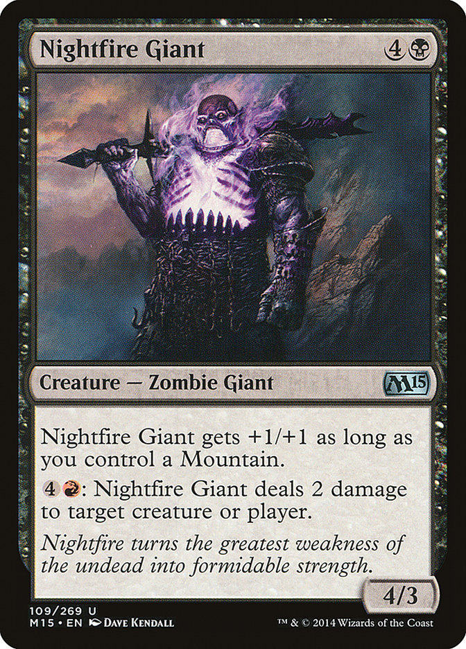 Nightfire Giant [Magic 2015] | Gauntlet Hobbies - Angola