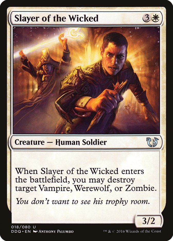 Slayer of the Wicked [Duel Decks: Blessed vs. Cursed] | Gauntlet Hobbies - Angola