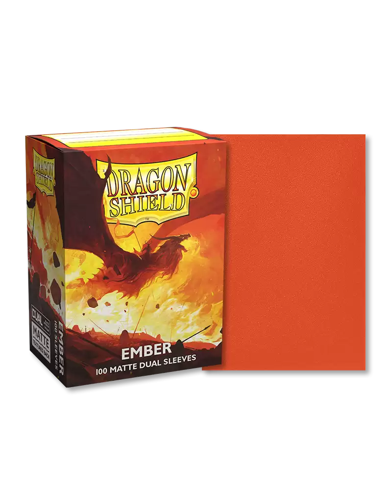 Dragon Shield Matte Dual Sleeve - Ember | Gauntlet Hobbies - Angola