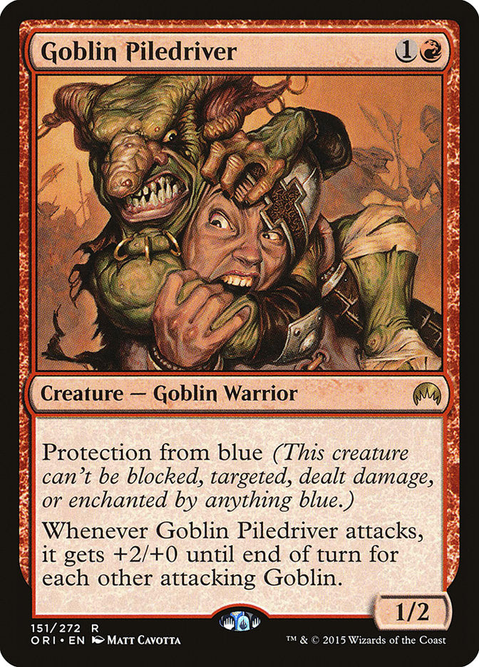 Goblin Piledriver [Magic Origins] | Gauntlet Hobbies - Angola