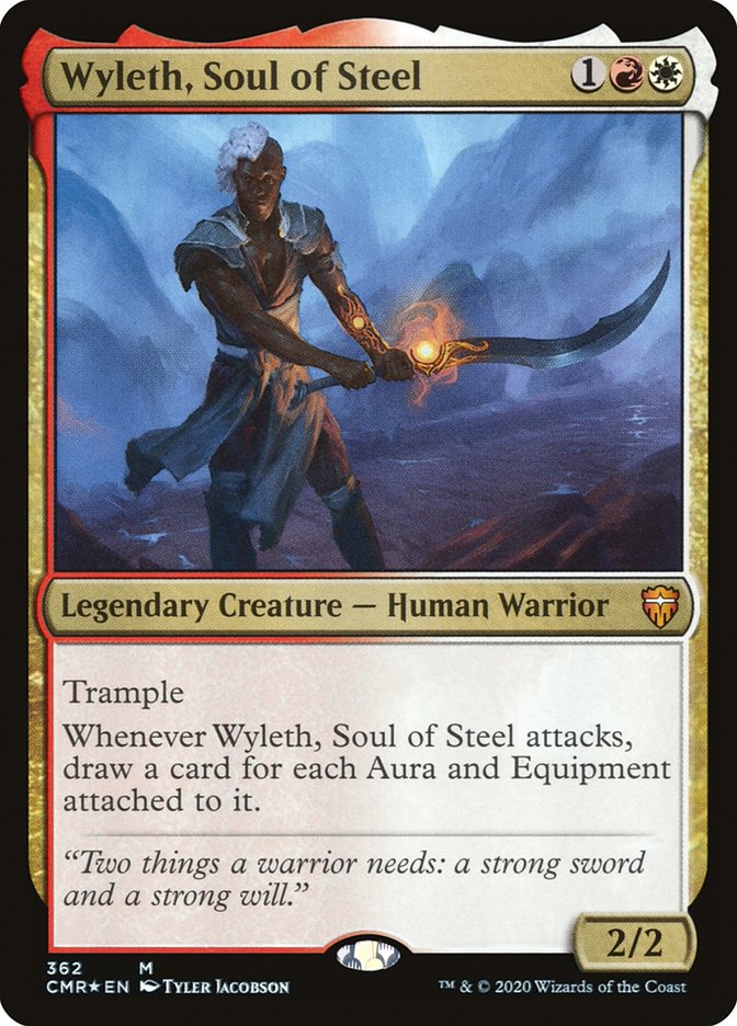Wyleth, Soul of Steel [Commander Legends] | Gauntlet Hobbies - Angola