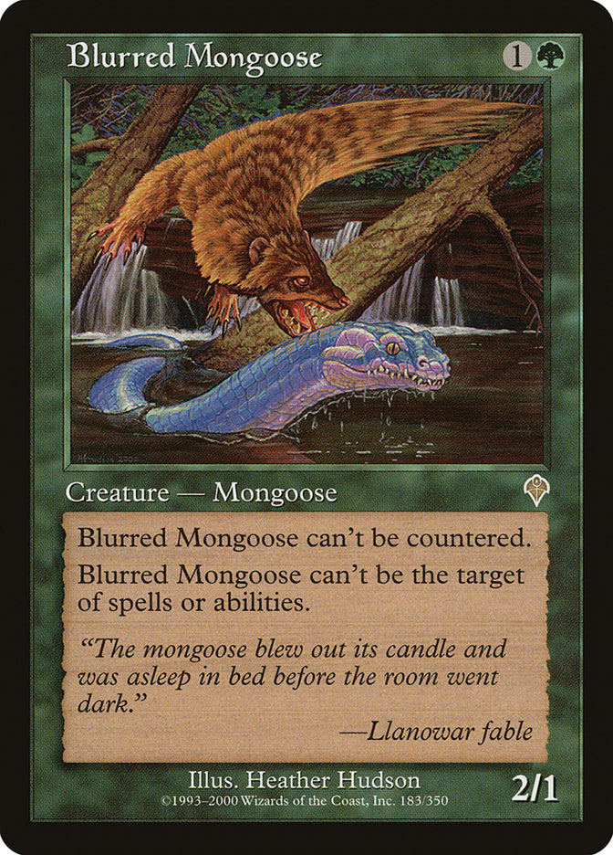 Blurred Mongoose [Invasion] | Gauntlet Hobbies - Angola