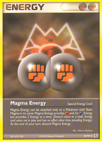 Magma Energy (87/95) [EX: Team Magma vs Team Aqua] | Gauntlet Hobbies - Angola