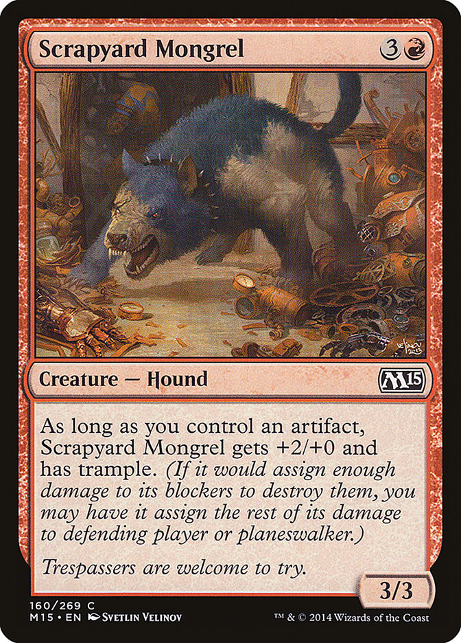 Scrapyard Mongrel [Magic 2015] | Gauntlet Hobbies - Angola